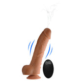 Loadz 8.5 Inch Vibrating Squirting Dildo w- Remote - Medium